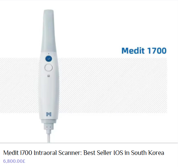 MEDIT i700 Intraoral Scanner