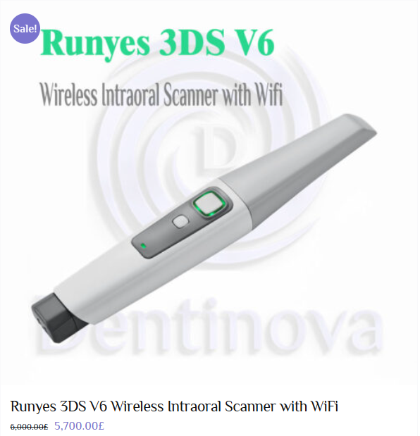 Runyes V6 Wireless Intraoral Scanner