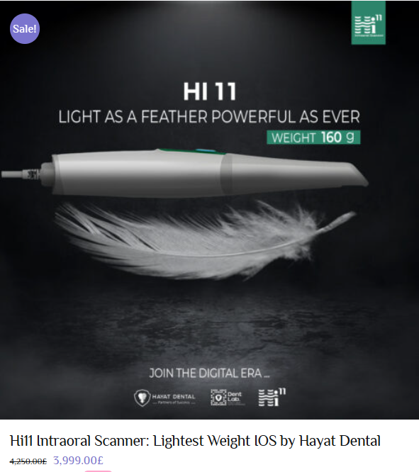 Hi11 Intraoral Scanner by Dentinova